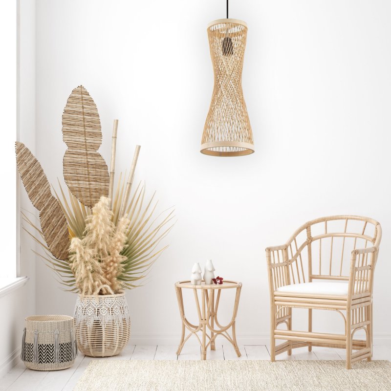 LAMP BOHO APP1637-1CP BEIGE