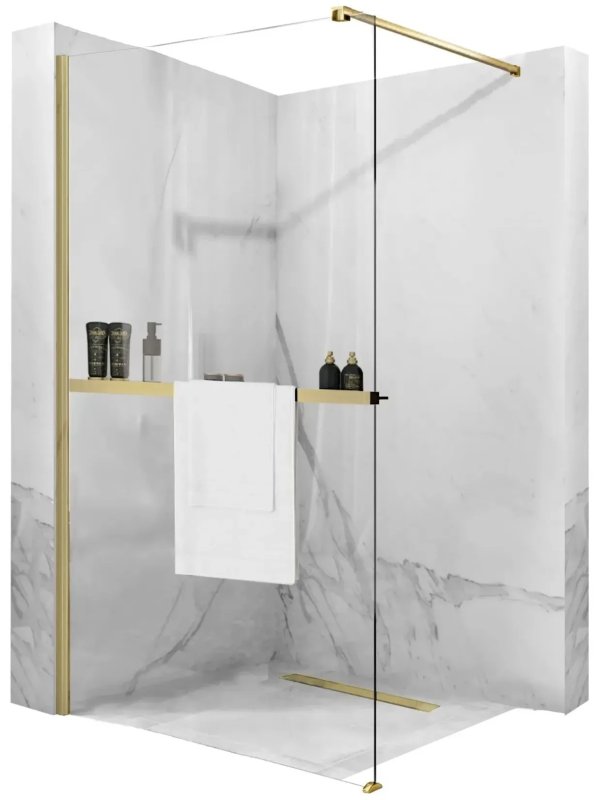 Bathroom hanger EVO GOLD BRUSH