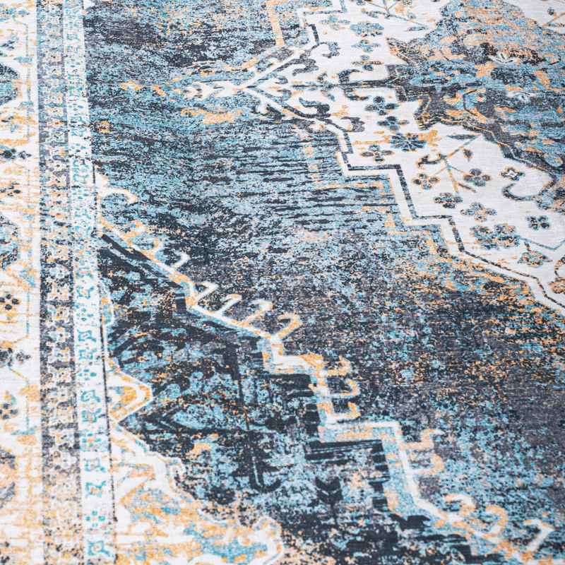 PLUSH DESIGN 2 1.60*2.30 BLUE