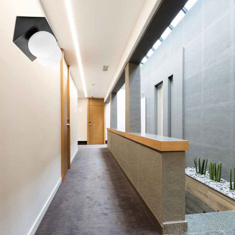 Wall Light Toolight APP1230-2W E27 black