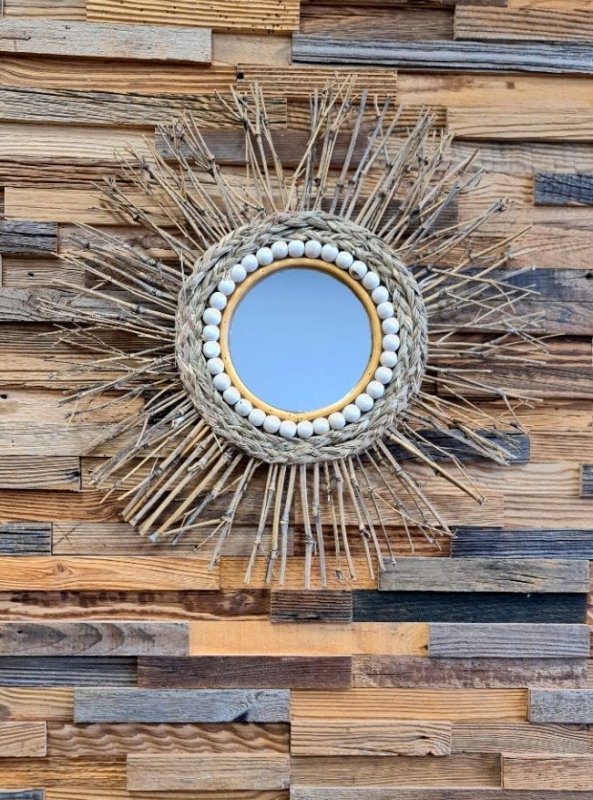 Boho Wall Mirror REA 322091 45cm