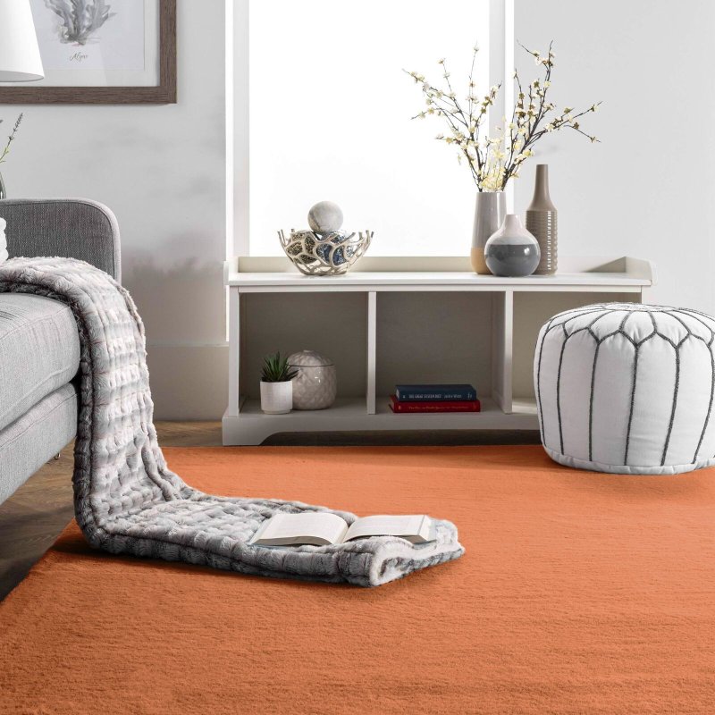 CARPET RABBIT BRICK-RED 1.40*2.00