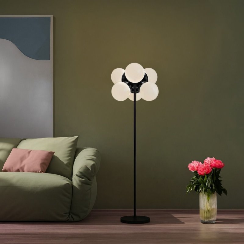 Floor Lamp Living Room Toolight APP905-6F Loft Balls 6-light points E27 40x127,5cm