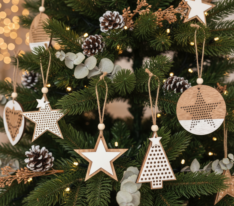 Christmas decorations 311366 mix 8pcs