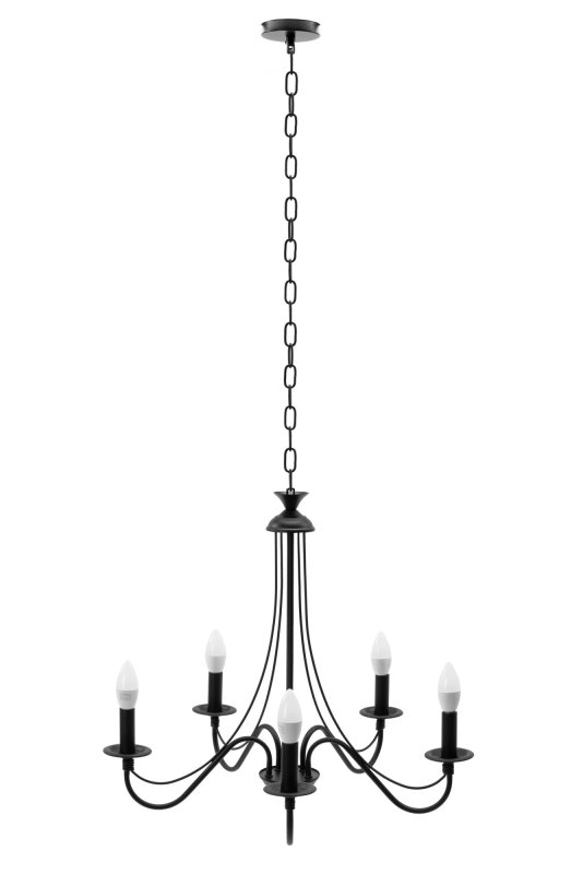 Lamp APP647-5CP BLACK