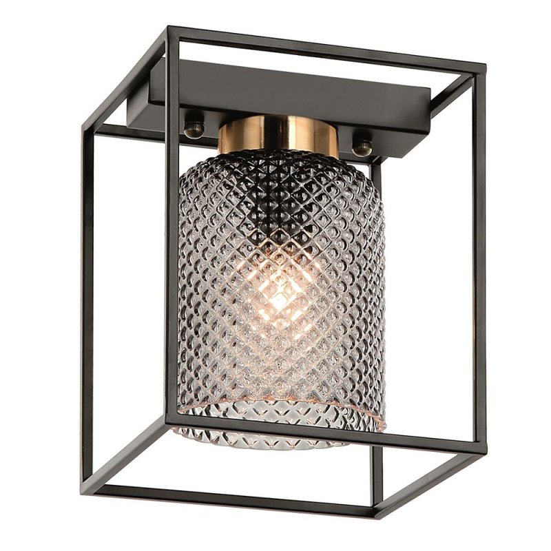 Chandelier Toolight APP1264-1C Metal / Glass E27