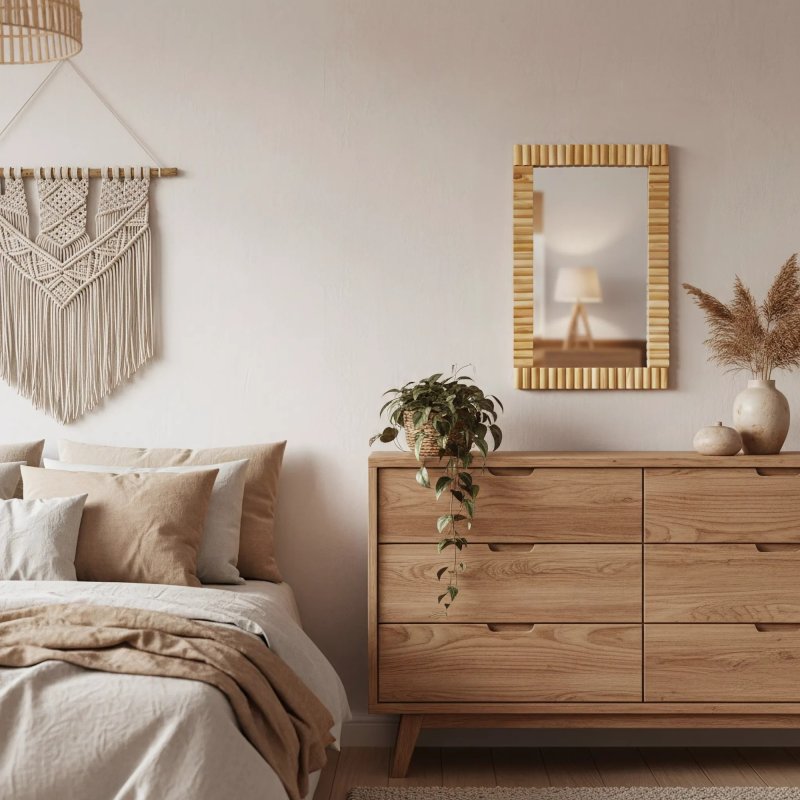 Boho Wall Mirror REA KLNA-MR03 55cm