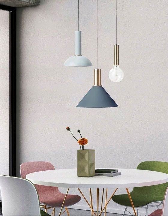 Pendant Lamp TOOLIGHT APP110 OSTI A Metal Pink E27 1-light point