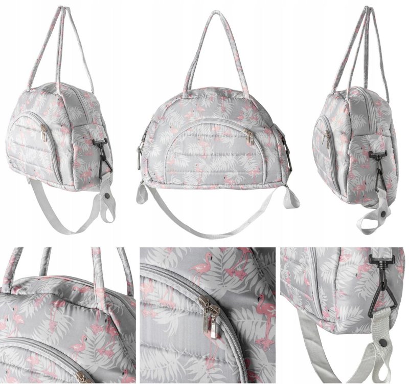 Baby Stroller Bag with rope Organizer FLAMING