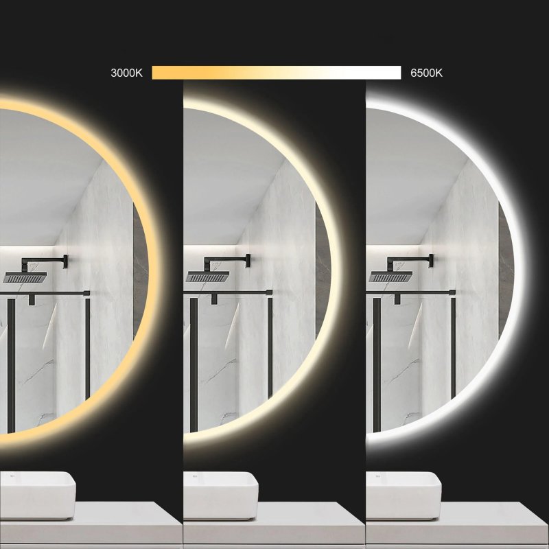 Bathroom LED Mirror REA HZJ 90cm