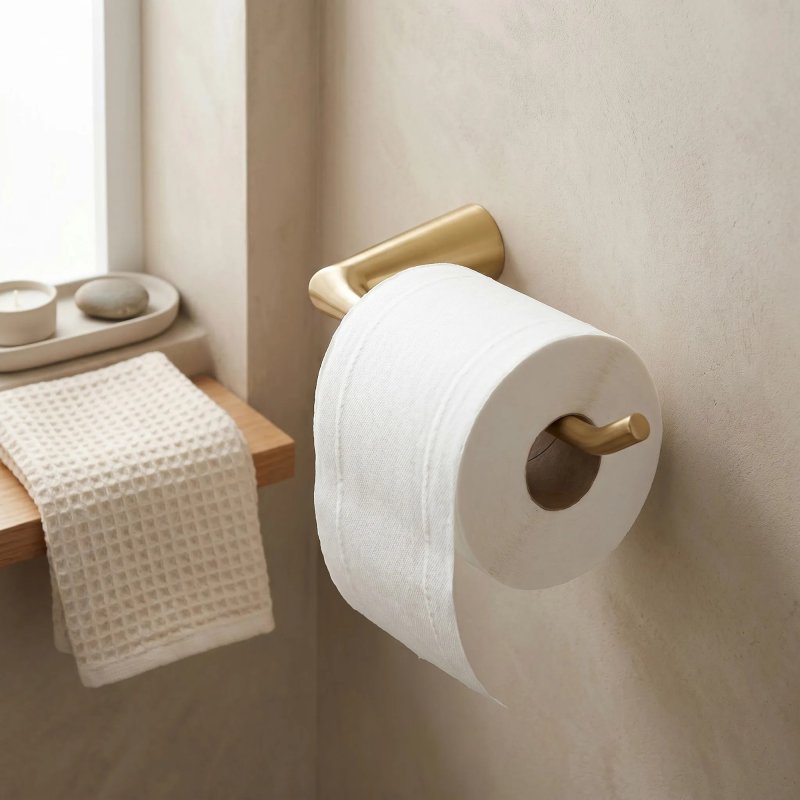 Paper Holder Rea Vibe 16205 Brush Gold