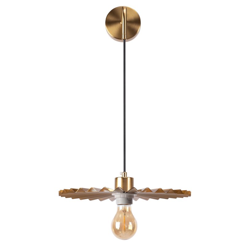 Wall lamp APP1356-1W OLD GOLD 30 cm