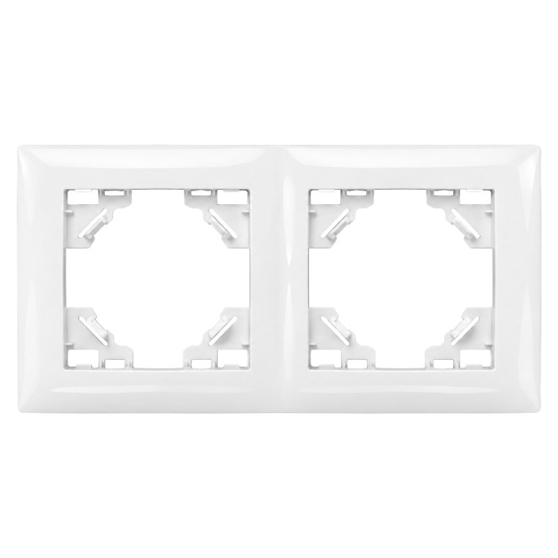 Toolight Double Socket Frame Oste Jnh014-2f White