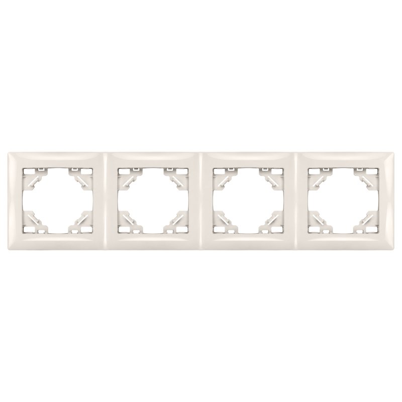 Toolight Quadruple Socket Frame Oste Jnh016-4f Beige