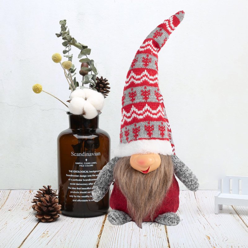 Christmas Gnome YX068 50cm White