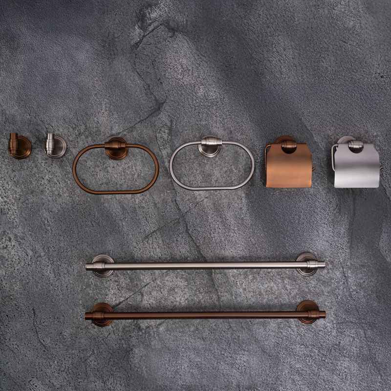 TOILET PAPER HOLDER REA 1608 ARISTO BRUSH STEEL