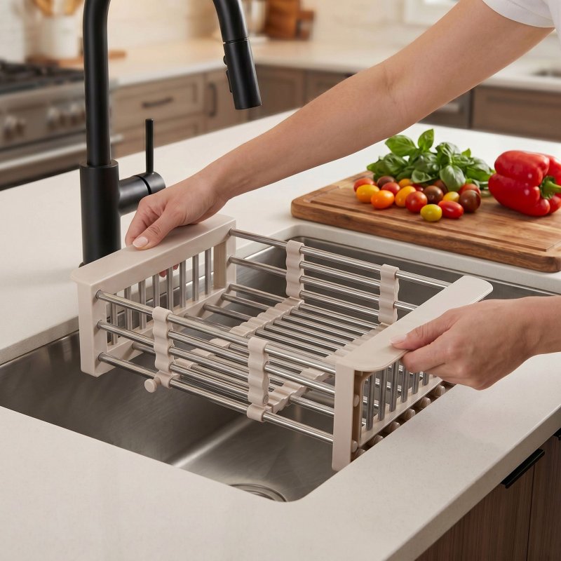 Kitchen sink accessory set 3 pcs. REA Beige