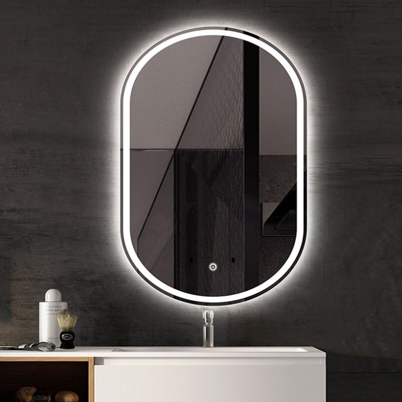 Bathroom LED Mirror REA P10408 80x60cm