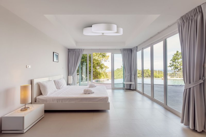Ceiling Lamp Chandelier TOOLIGHT APP879-C Triangle White 40cm 6-light points E27 49x46x8Cm