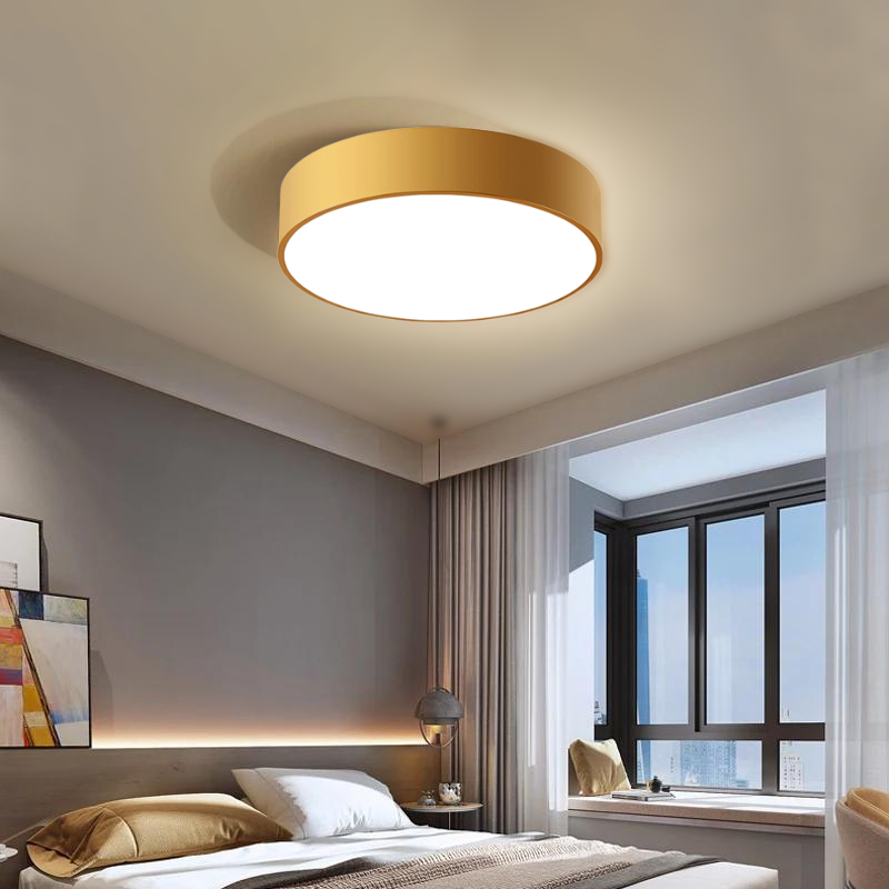 Ceiling Lamp Chandelier TOOLIGHT APP874-C Classic Gold 50cm Round 5-light points E27 50x8Cm