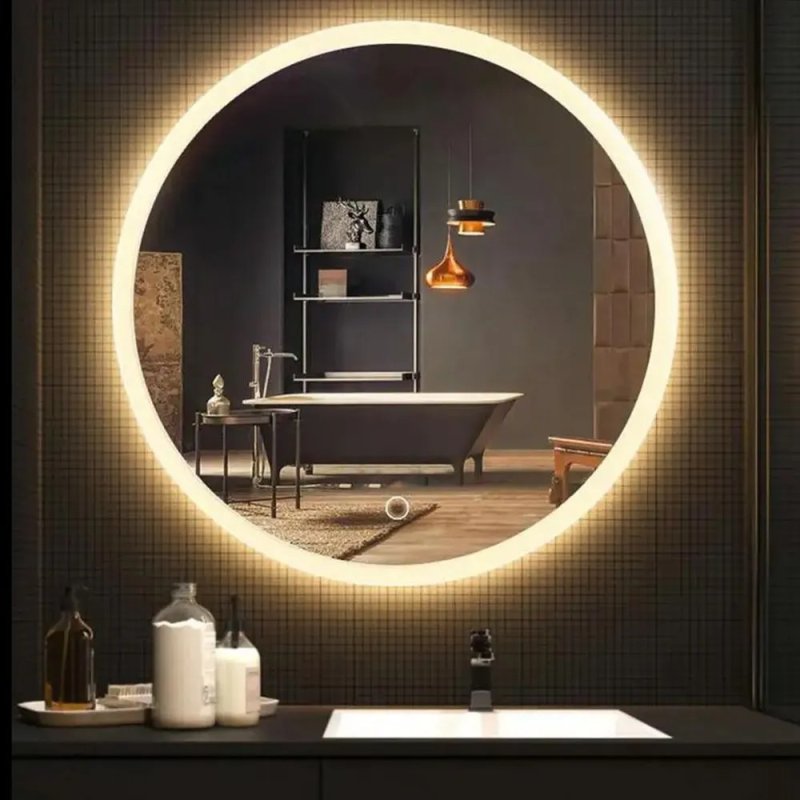 Bathroom LED Mirror REA FFJ 90cm