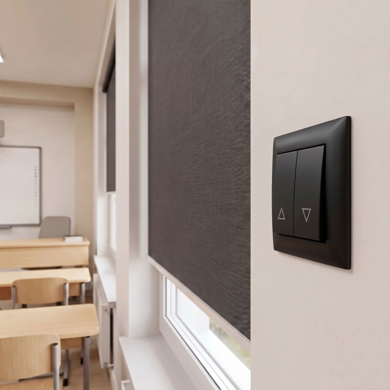 Toolight Venetian Blind Switch Oste Jnh009-w Black