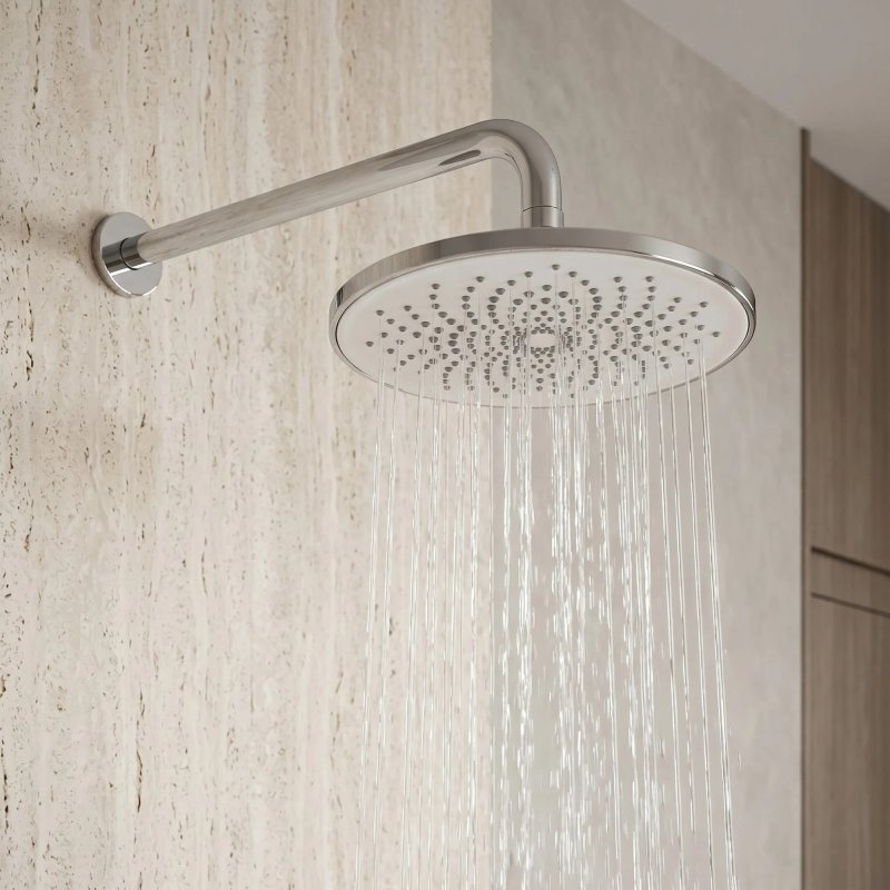 Rea Round Shower Arm Js-9021 40cm Chrome