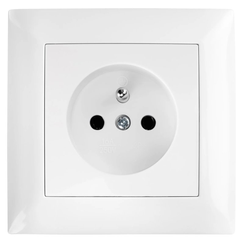 Toolight Single Socket Frame Oste Jnh013-1f White