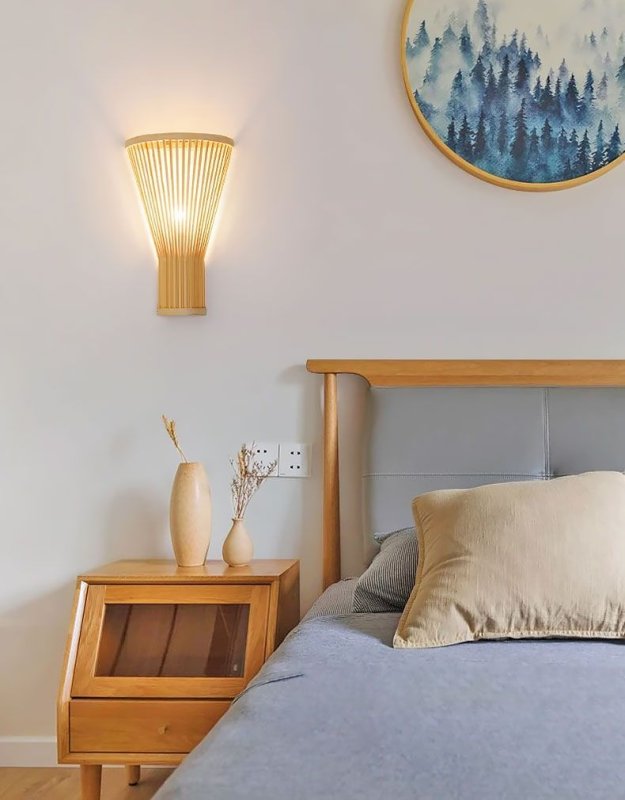 Wall Light Toolight APP1272-1W E27 brown