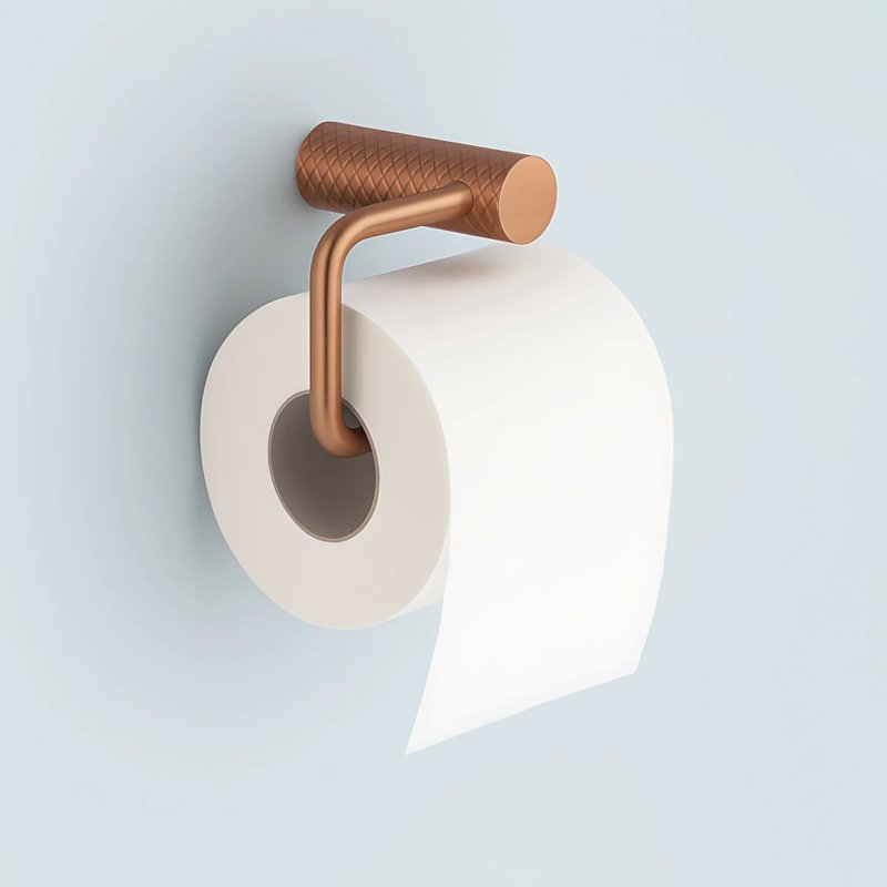 TOILET PAPER HOLDER REA 9711 PRISM BRUSH COPPER