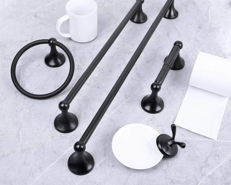 Bathroom hanger Black 332867A