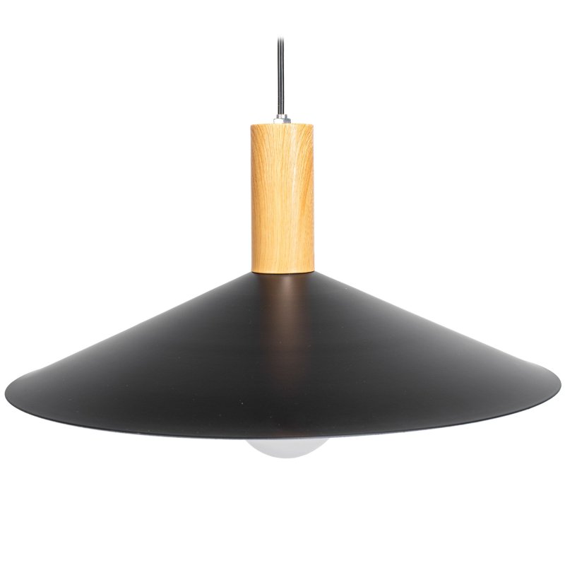 Pendant Lamp TOOLIGHT APP1084-1CP Black Brown E27 1-light point