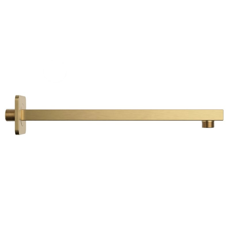 Rea Square Shower Arm Js-9022bg 40cm Brush Gold