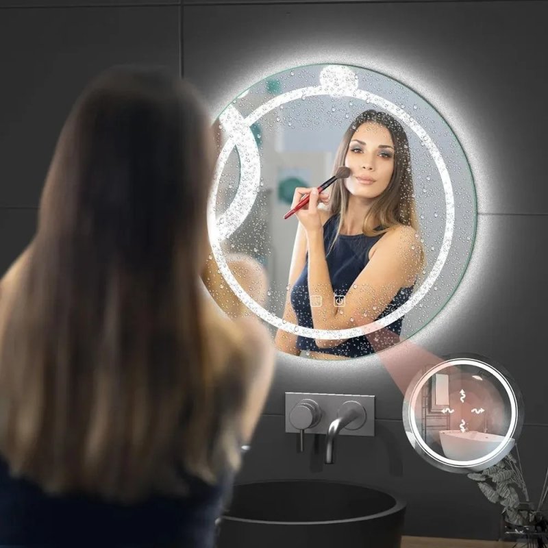 Bathroom LED Mirror REA BAS 60cm