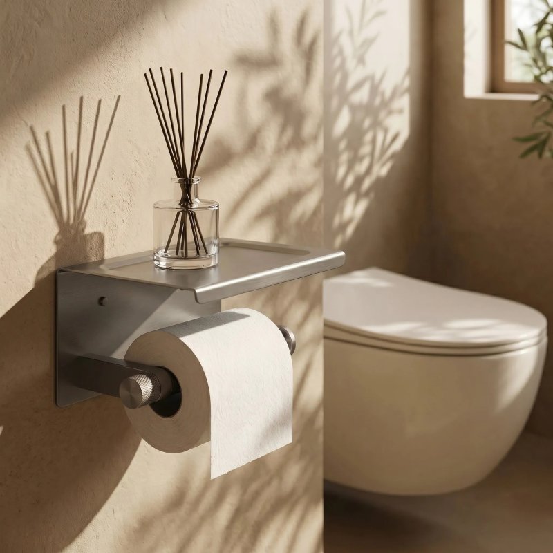 Paper Holder Rea Ori 16201 Titanium