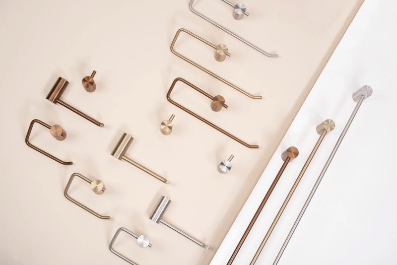 TOILET PAPER HOLDER REA 9711 PRISM BRUSH COPPER