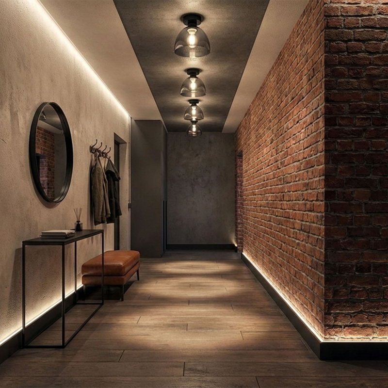 Ceiling Lamp Chandelier TOOLIGHT APP1303-1C Black E27