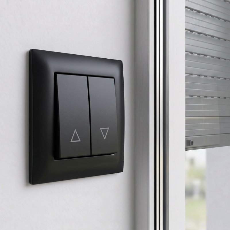 Toolight Venetian Blind Switch Oste Jnh009-w Black