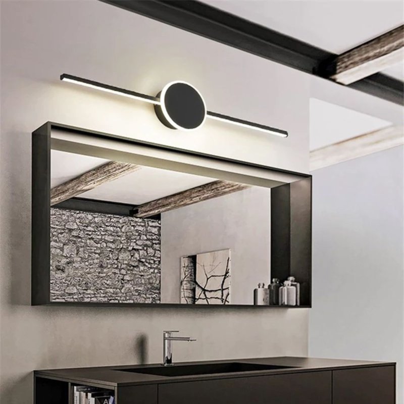 Bathroom Wall LED Light TOOLIGHT APP849-1W TOUR Black 60cm
