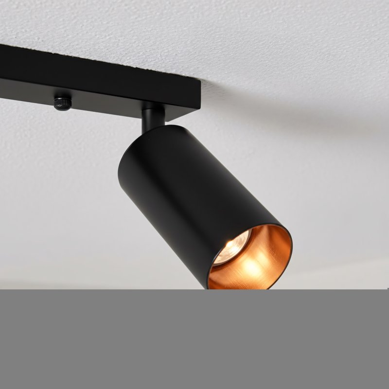 Ceiling Lamp Chandelier TOOLIGHT APP940-4C Black 4-light points GU10 6x40x16,5Cm
