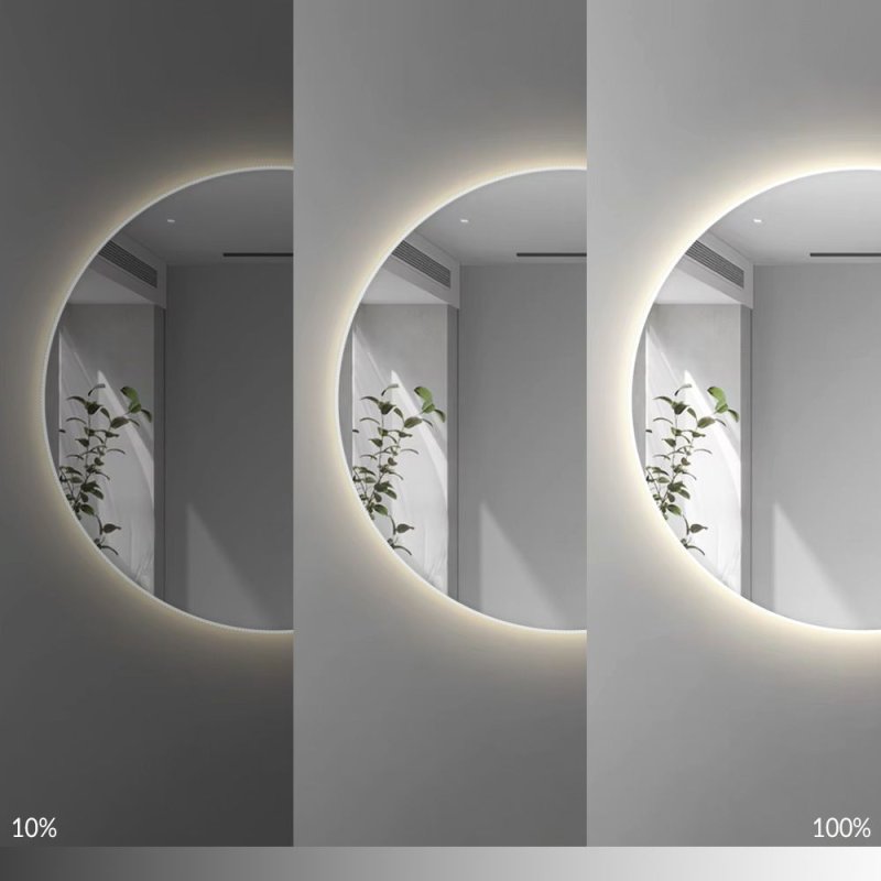 Mirror LED 80cm ROUND BLUETOOTH