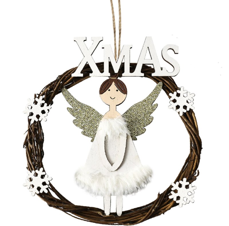 Round Christmas decoration 16 cm KL-21X15
