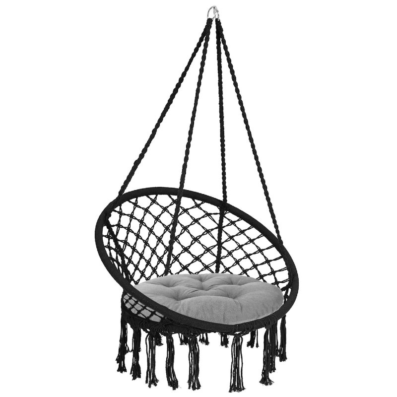 Swing 490129A BLACK 62x33x142cm
