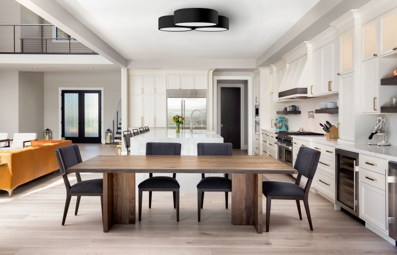 Ceiling Lamp Chandelier TOOLIGHT APP879-C Triangle White 40cm 6-light points E27 49x46x8Cm