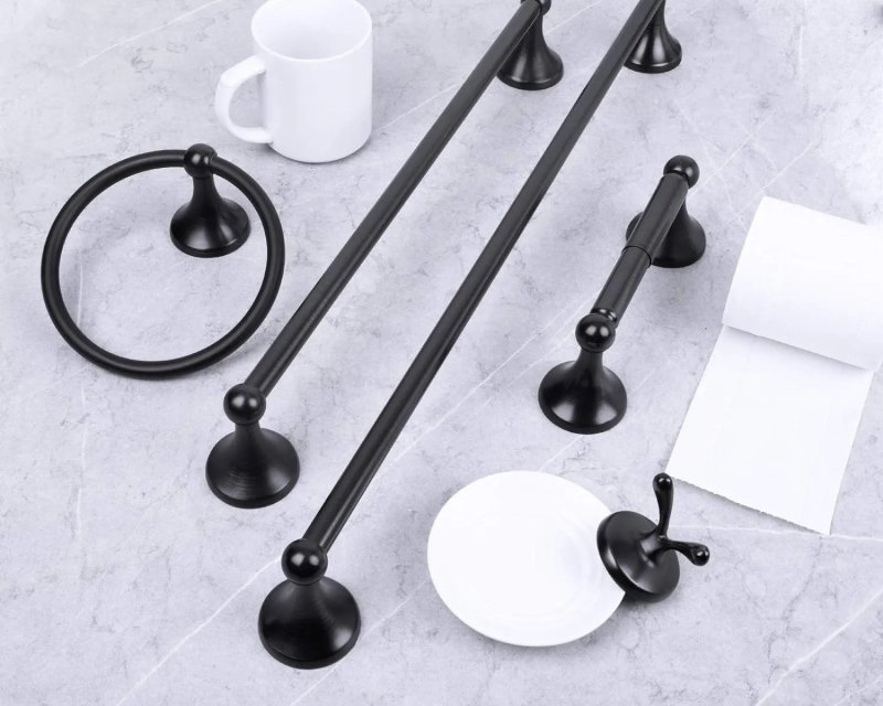Toilet paper holder 332869A BLACK