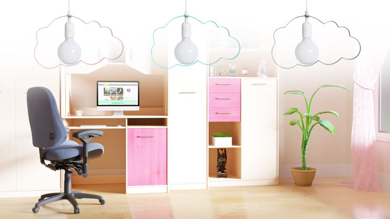 Pendant Lamp Cloud Azure