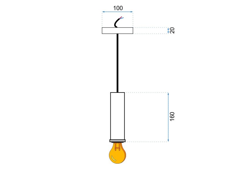 Pendant Lamp TOOLIGHT APP110 OSTI A Metal Pink E27 1-light point