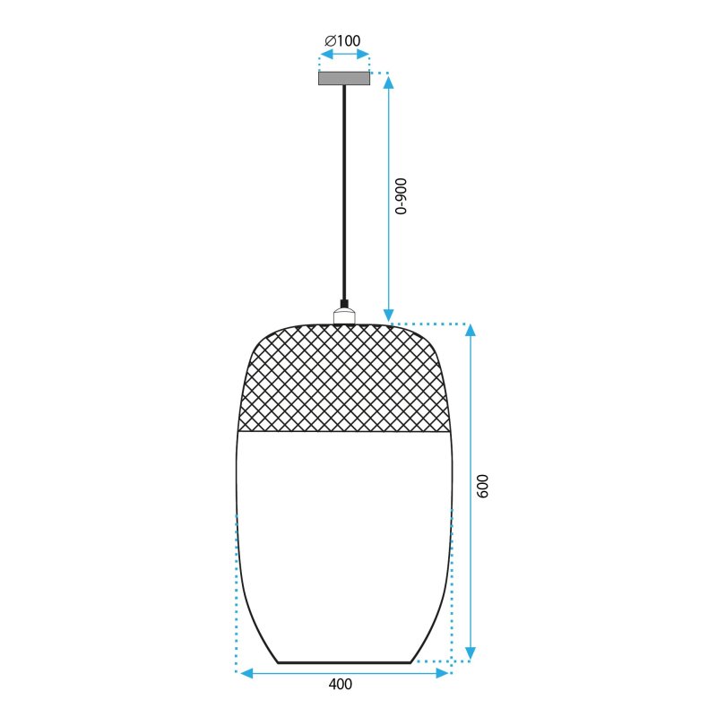 Lamp BOHO APP1327-1CP