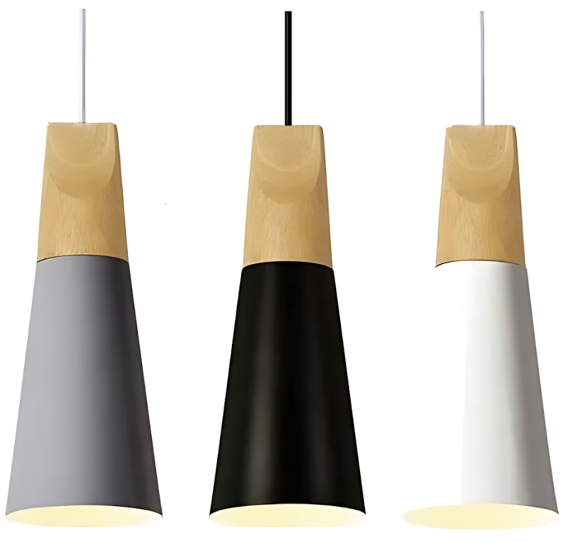 Pendant Lamp TOOLIGHT APP058-1CP SCANDI B White/ 14,5x26 cm E27