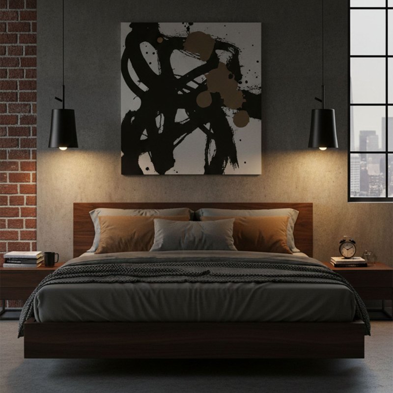 Pendant Lamp TOOLIGHT APP1034-1CP Black 1-light point E27 13x13x26,5-107cm